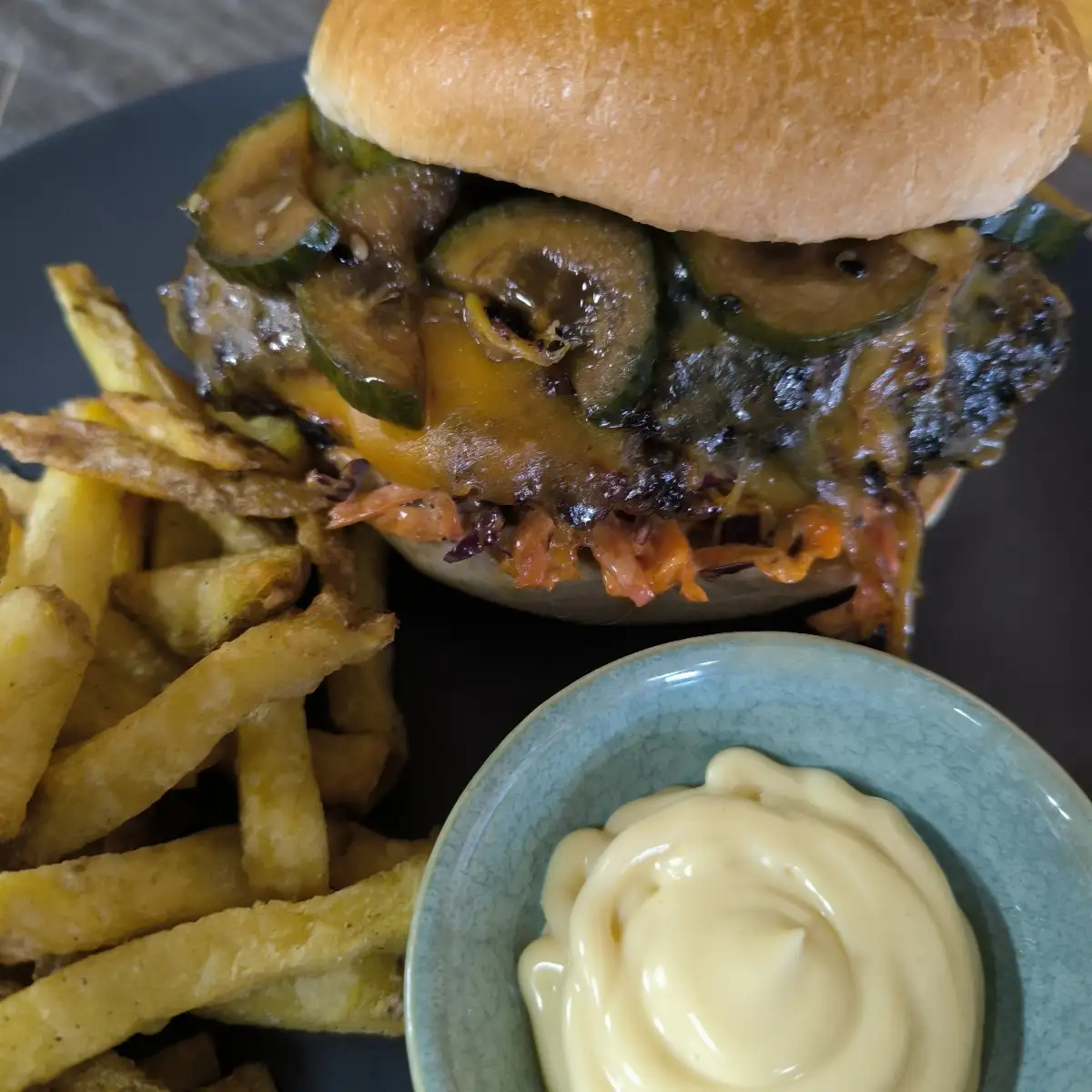 Korean B#tch avec frites maison